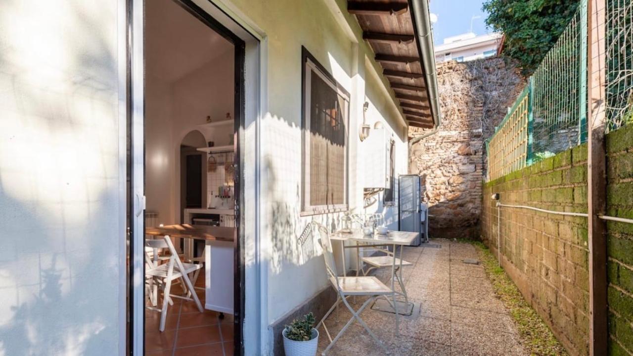 Independent House With Private Patio In Rome Vila Exterior foto